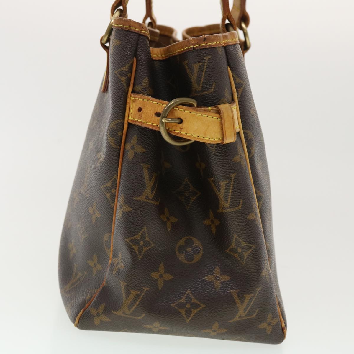 LOUIS VUITTON Monogram Batignolles Hand Bag M51156 LV Auth 39323