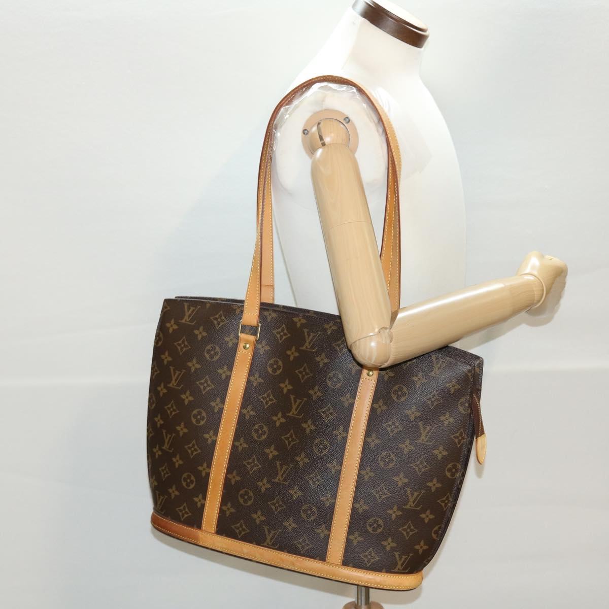 LOUIS VUITTON Monogram Babylone Tote Bag M51102 LV Auth 39332