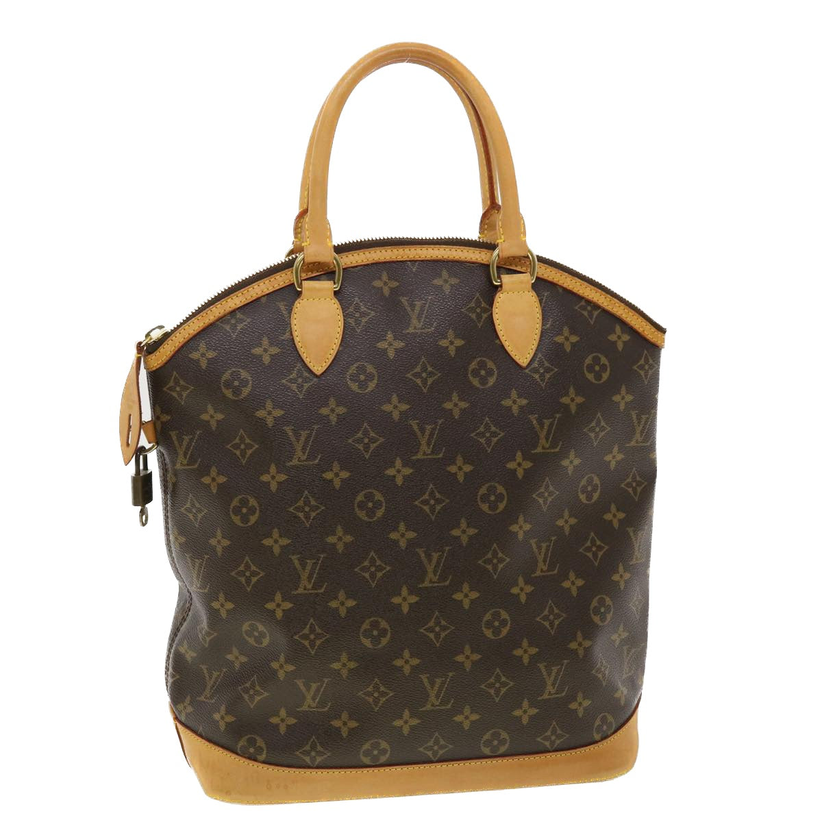 LOUIS VUITTON Monogram Lockit Vertical Hand Bag M40103 LV Auth 39350