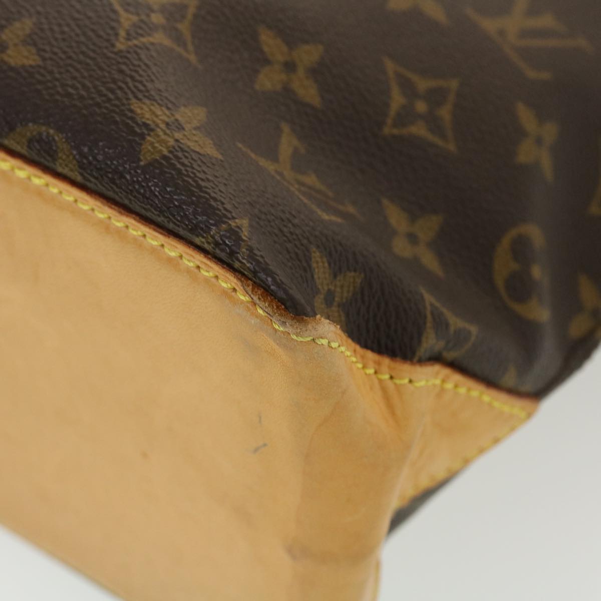 LOUIS VUITTON Monogram Cabas Piano Tote Bag M51148 LV Auth 39351