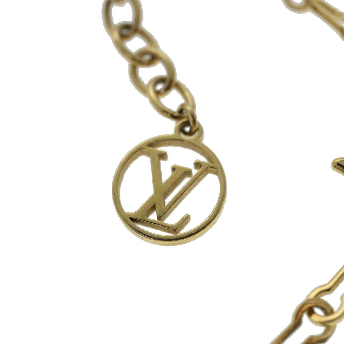 LOUIS VUITTON Forever Young Bracelet Gold Tone M69584 LV Auth 39369