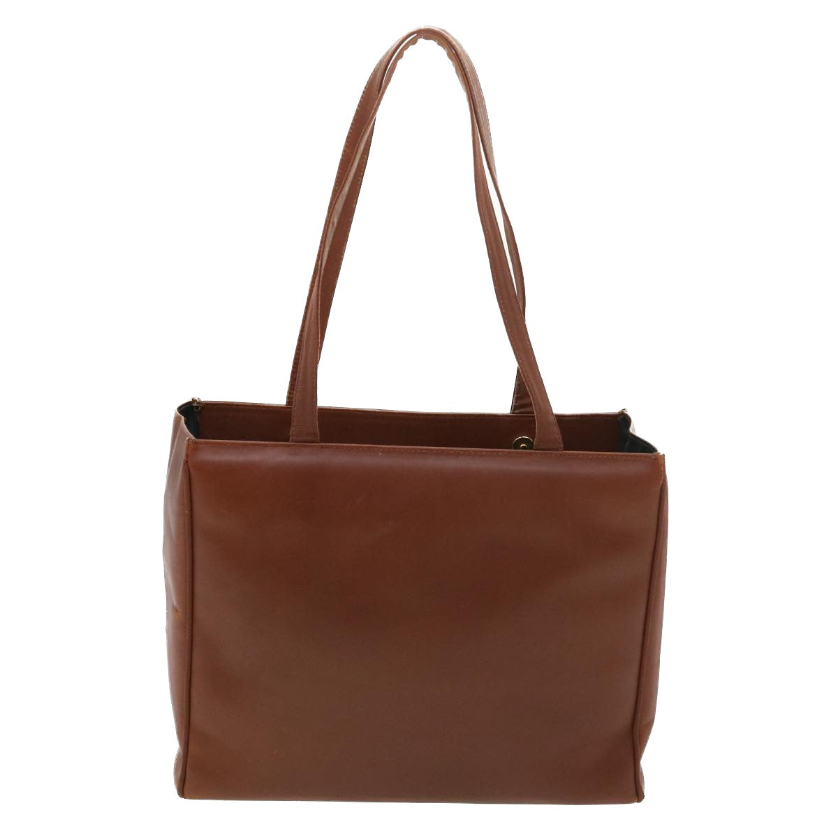 Salvatore Ferragamo Shoulder Bag Leather Brown Auth 39394 - 0
