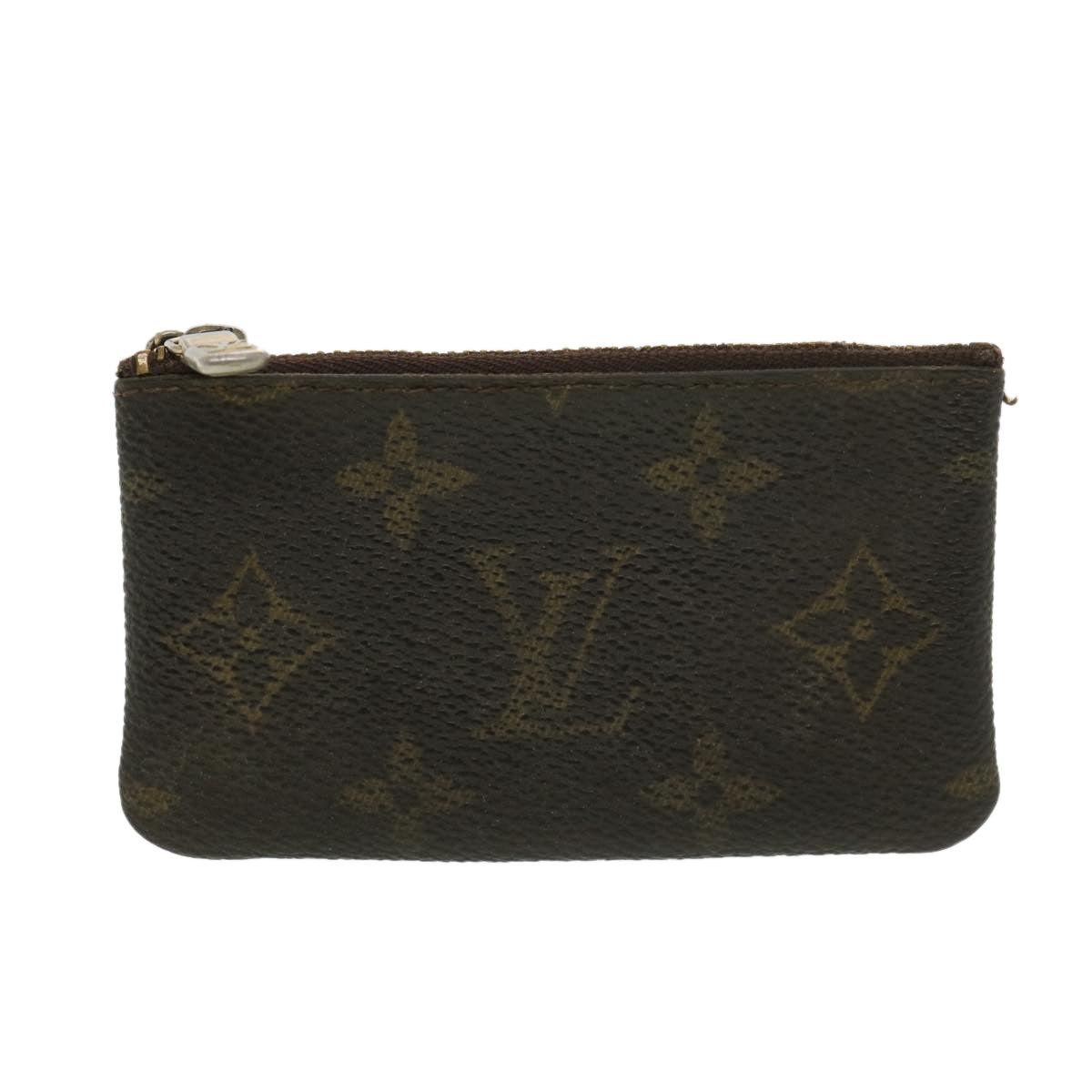 LOUIS VUITTON Monogram Pochette Cles Coin Purse M62650 LV Auth 39405