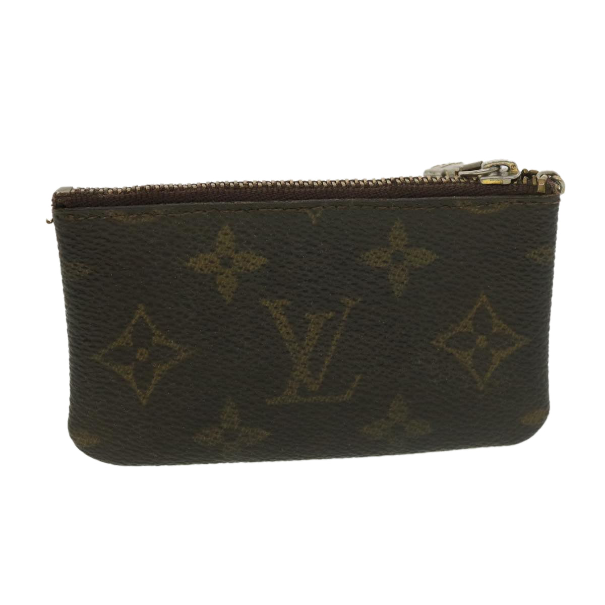 LOUIS VUITTON Monogram Pochette Cles Coin Purse M62650 LV Auth 39405 - 0