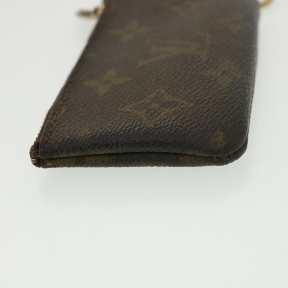 LOUIS VUITTON Monogram Pochette Cles Coin Purse M62650 LV Auth 39405