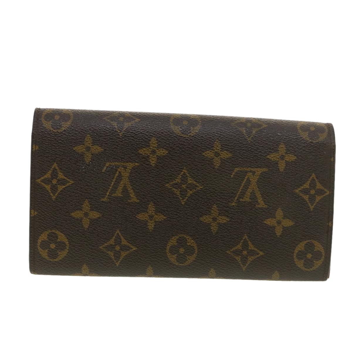 LOUIS VUITTON Monogram Portefeiulle Sarah Long Wallet M66556 LV Auth 39419 - 0