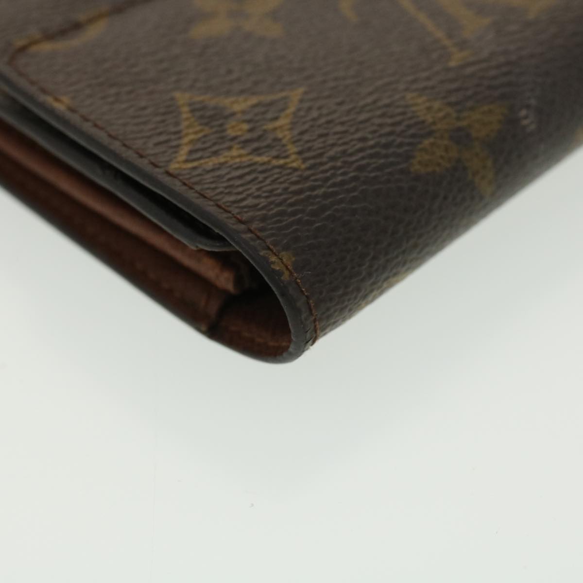 LOUIS VUITTON Monogram Portefeiulle Sarah Long Wallet M66556 LV Auth 39419