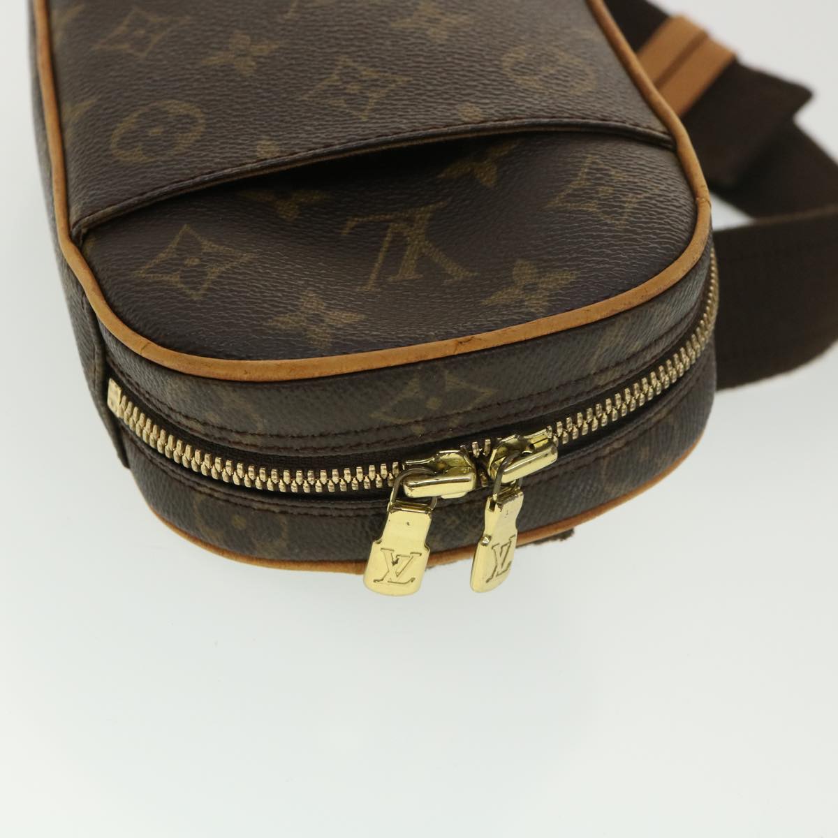 LOUIS VUITTON Monogram Pochette Gange Shoulder Bag M51870 LV Auth 39434