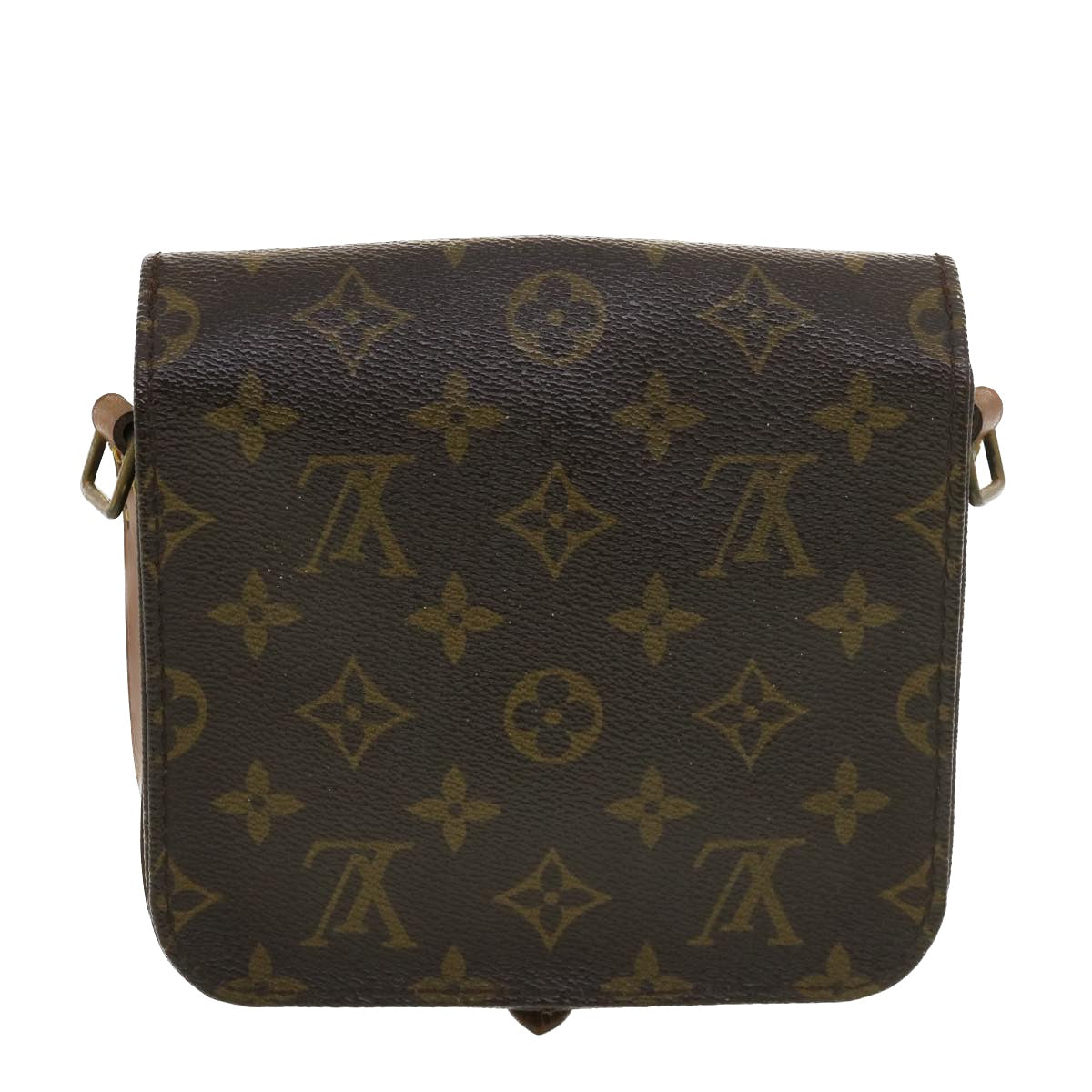 LOUIS VUITTON Monogram Cartouchiere PM Shoulder Bag M51254 LV Auth 39435