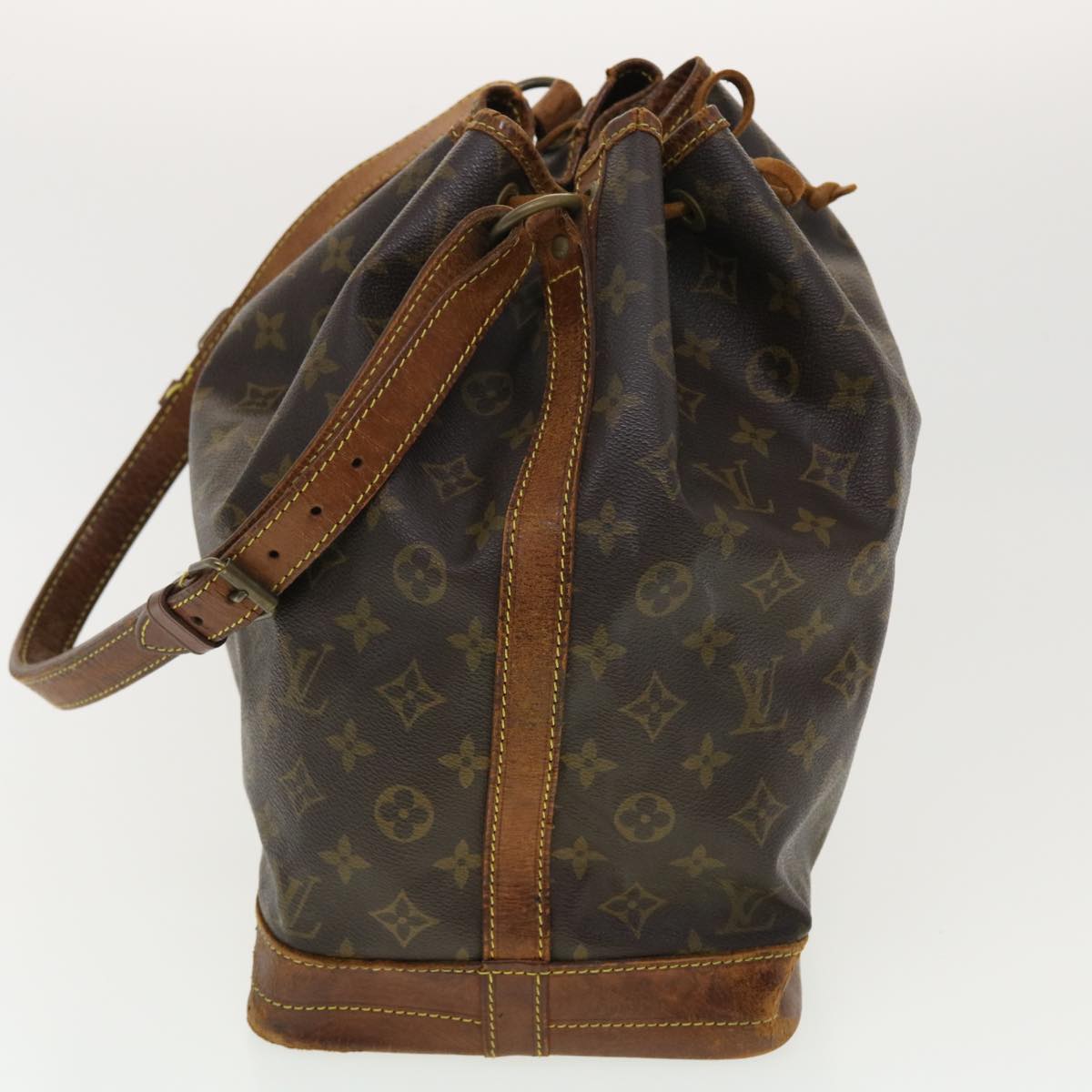 LOUIS VUITTON Monogram Noe Shoulder Bag M42224 LV Auth 39449