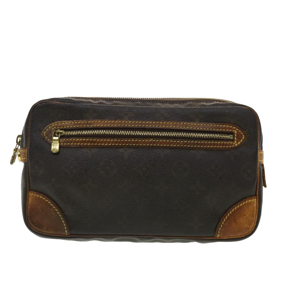 LOUIS VUITTON Monogram Marly Dragonne GM Clutch Bag M51825 LV Auth 39466