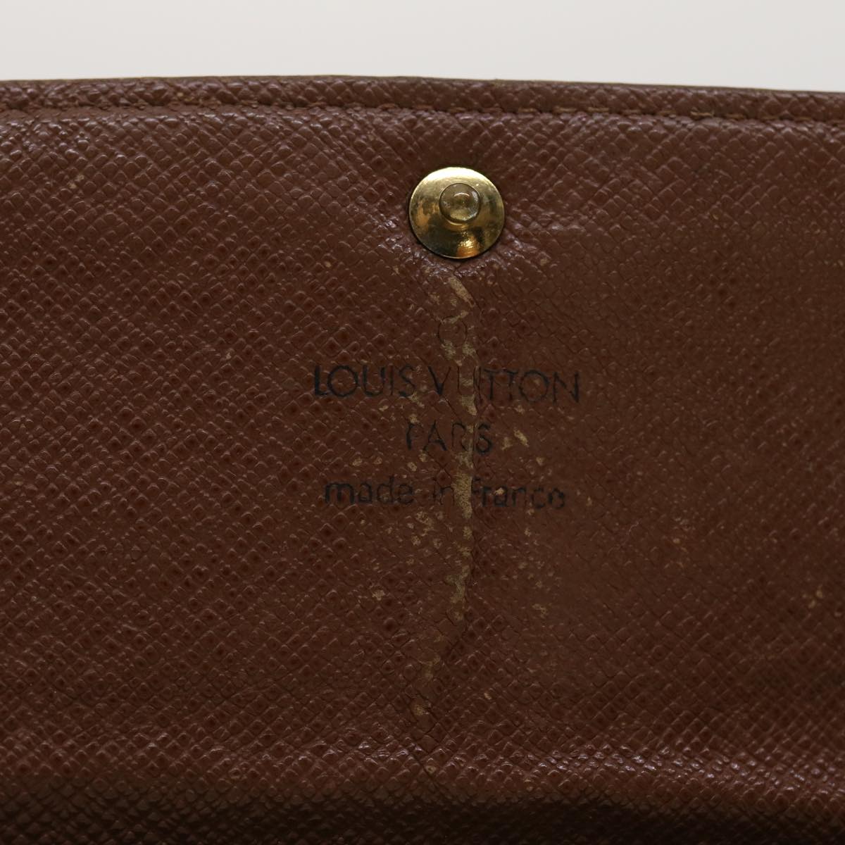 LOUIS VUITTON Monogram Portefeiulle Sarah Long Wallet M66556 LV Auth 39473