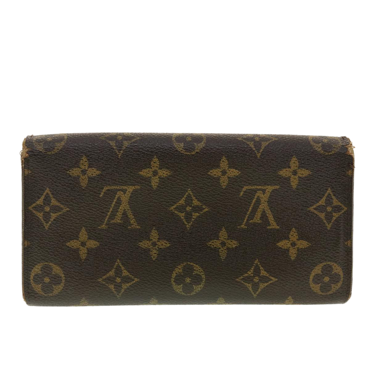 LOUIS VUITTON Monogram Portefeiulle Sarah Long Wallet M66556 LV Auth 39473 - 0