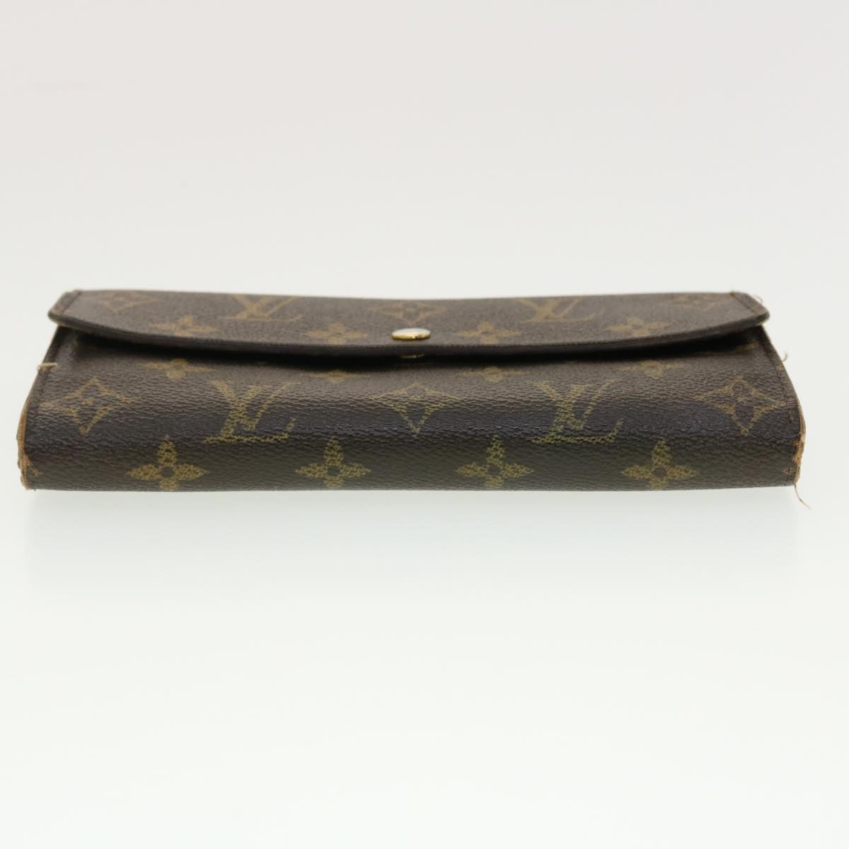 LOUIS VUITTON Monogram Portefeiulle Sarah Long Wallet M66556 LV Auth 39473