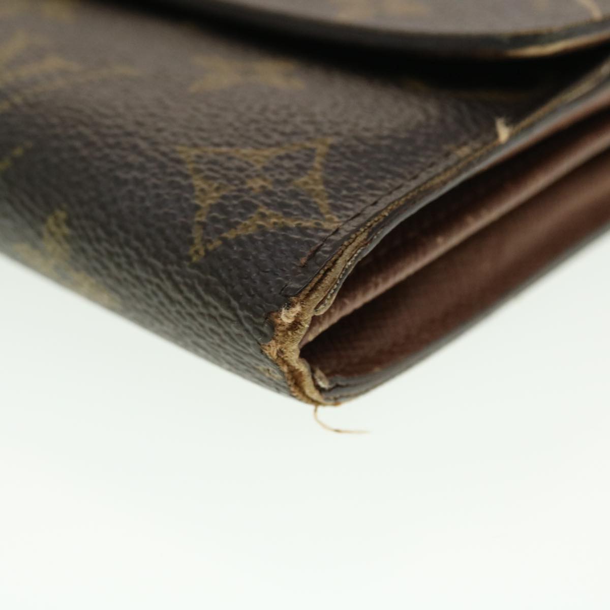 LOUIS VUITTON Monogram Portefeiulle Sarah Long Wallet M66556 LV Auth 39473