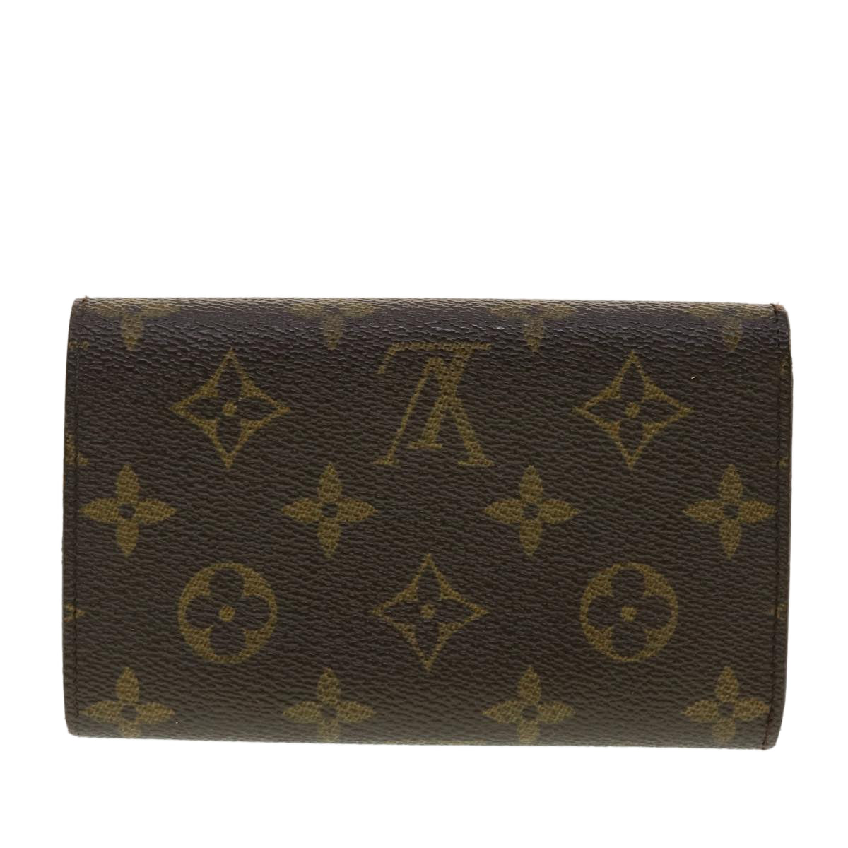 LOUIS VUITTON Monogram Porte Monnaie Billets Tresor Wallet M61730 LV Auth 39476 - 0