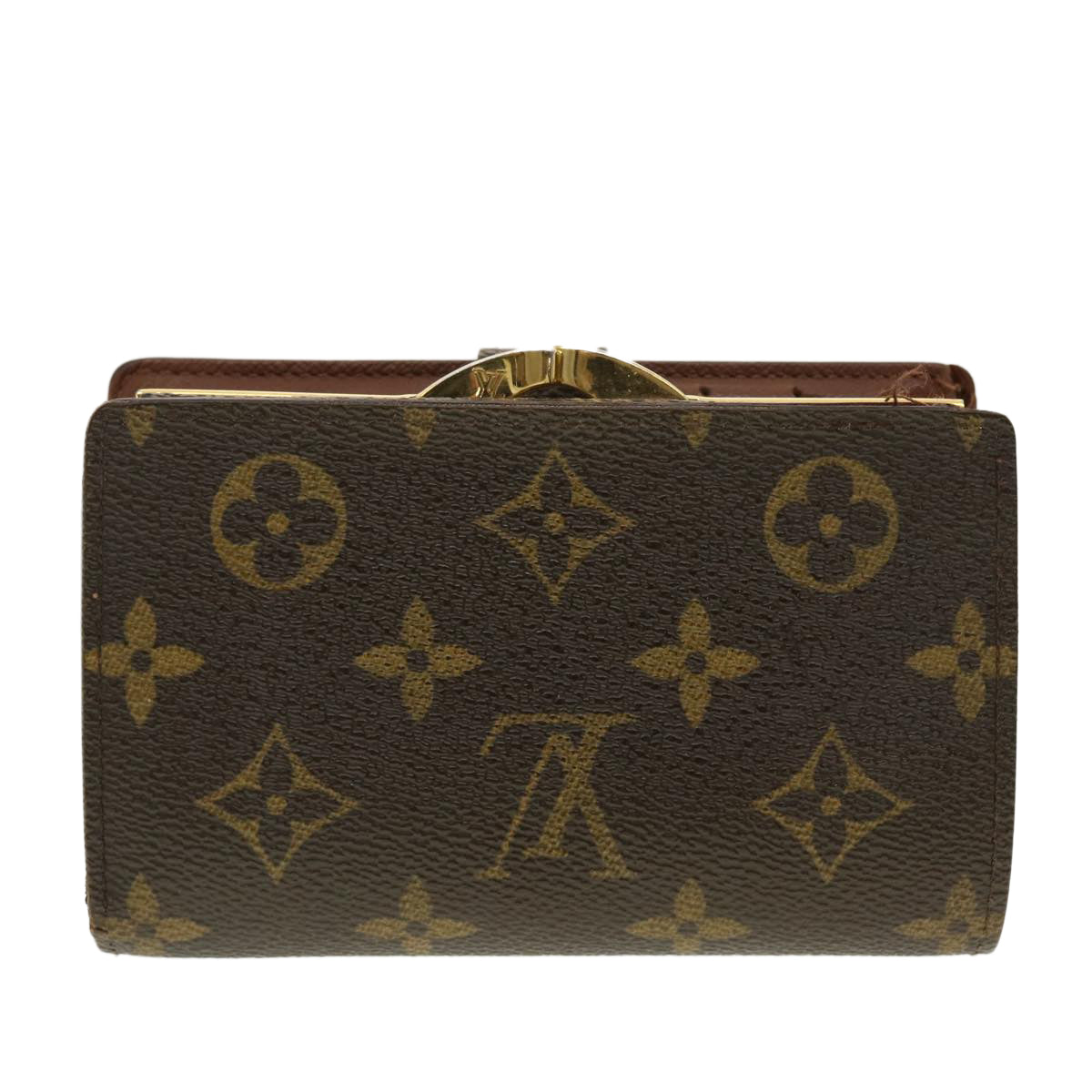 LOUIS VUITTON Monogram Porte Monnaie Billets Viennois Wallet M61663 Auth 39481 - 0