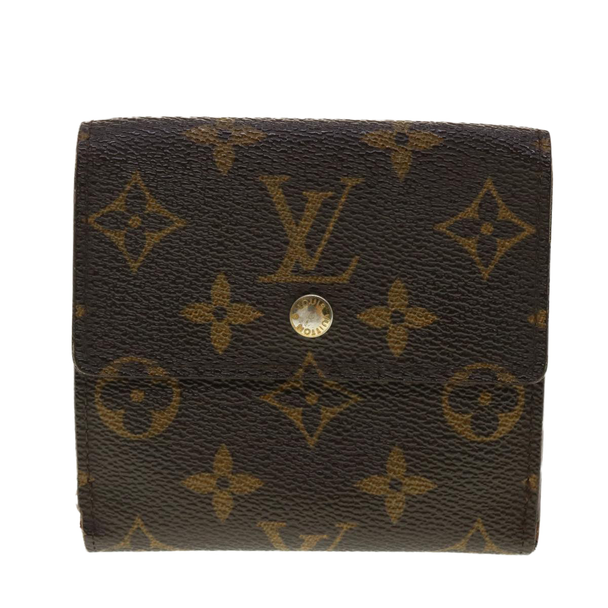 LOUIS VUITTON Monogram Porte Monnaie Billets Cartes Credit Wallet LV Auth 39486