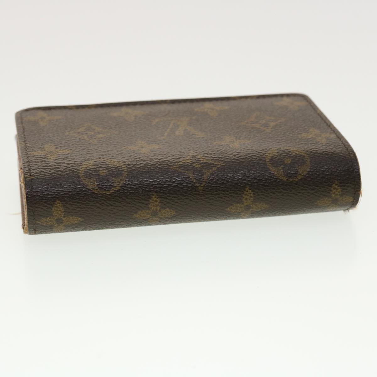 LOUIS VUITTON Monogram Porte Monnaie Billets Tresor Wallet M61730 LV Auth 39492