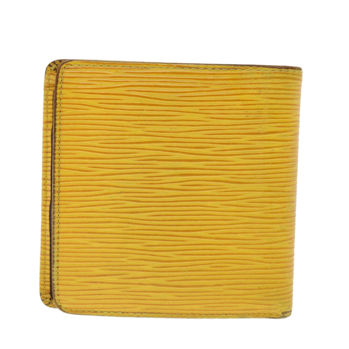 LOUIS VUITTON Epi Portefeuille Marco Wallet Yellow M63549 LV Auth 39498 - 0