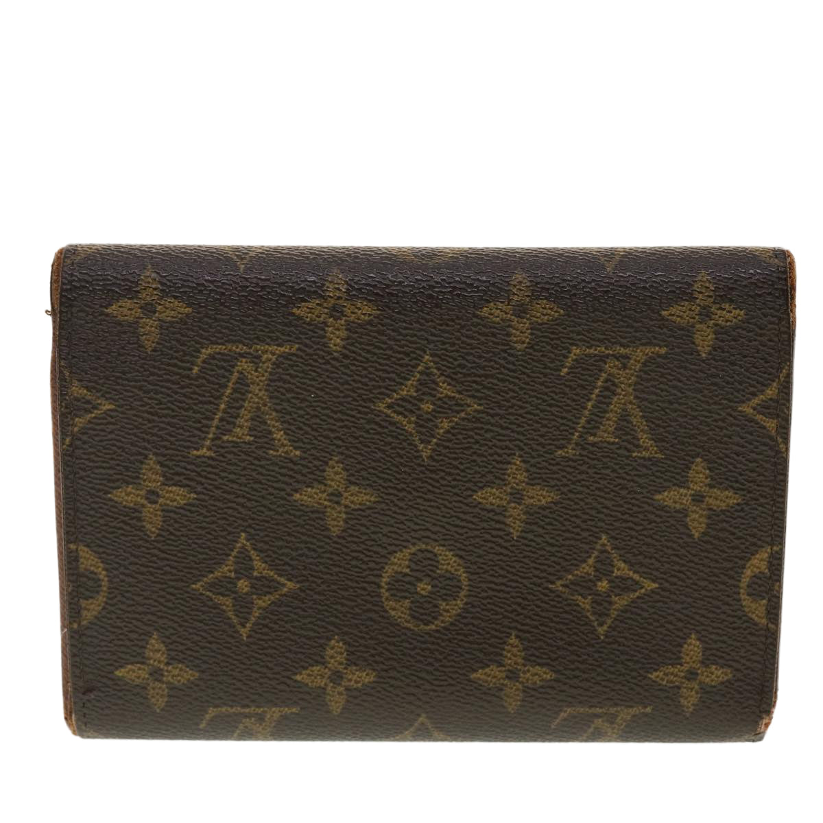 LOUIS VUITTON Monogram Porte Tresor Etui Papie Wallet M61202 LV Auth 39500 - 0