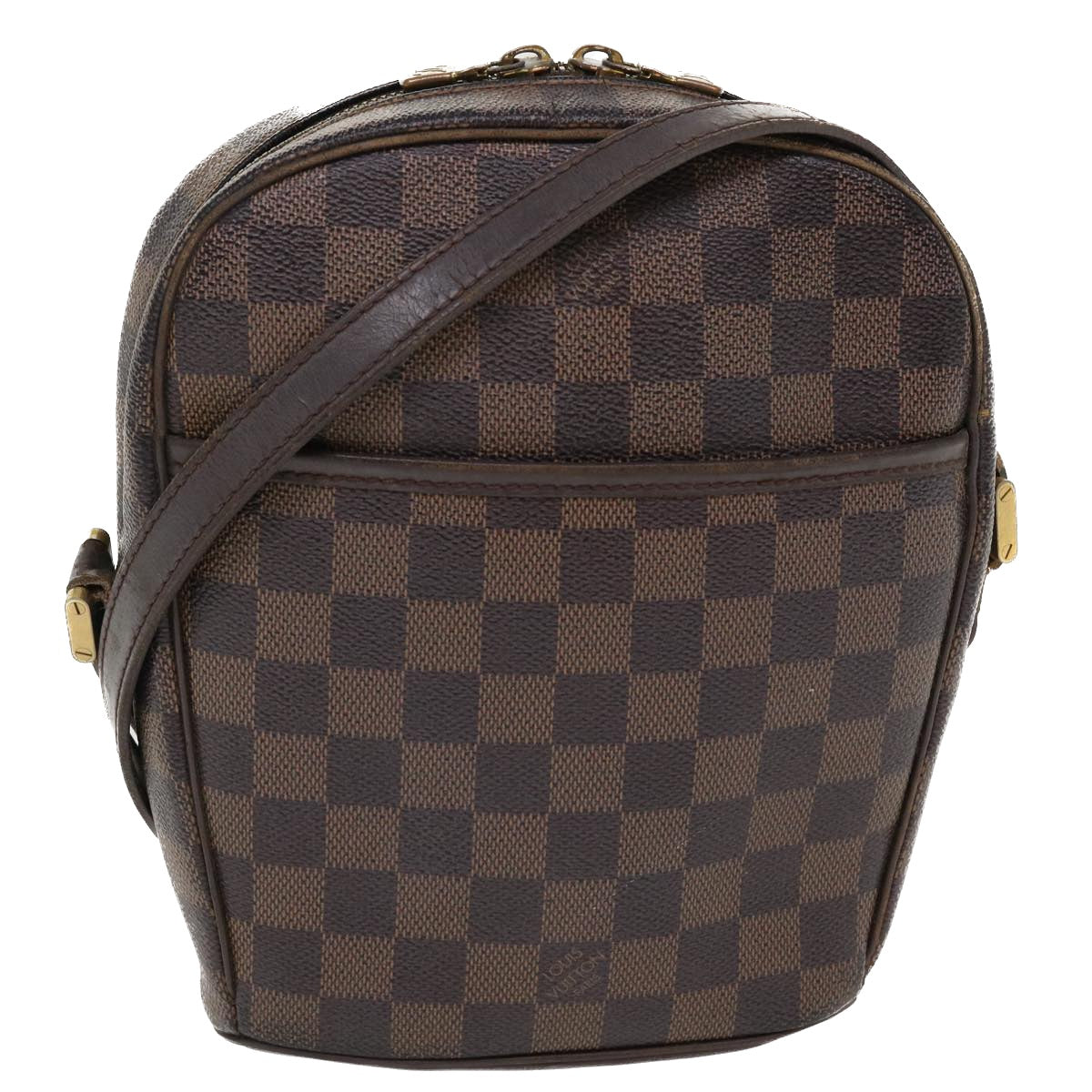 LOUIS VUITTON Damier Ebene Ipanema PM Shoulder Bag N51294 LV Auth 39558