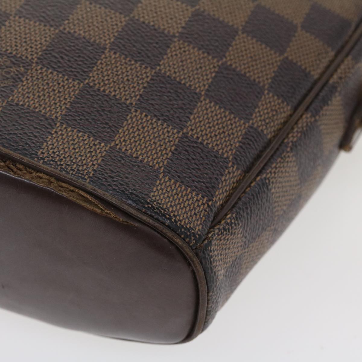 LOUIS VUITTON Damier Ebene Ipanema PM Shoulder Bag N51294 LV Auth 39558