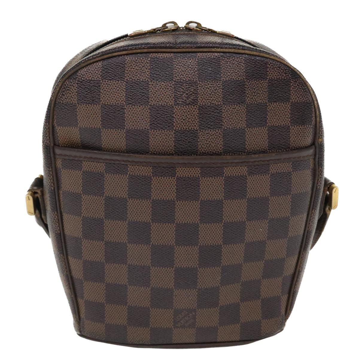 LOUIS VUITTON Damier Ebene Ipanema PM Shoulder Bag N51294 LV Auth 39558