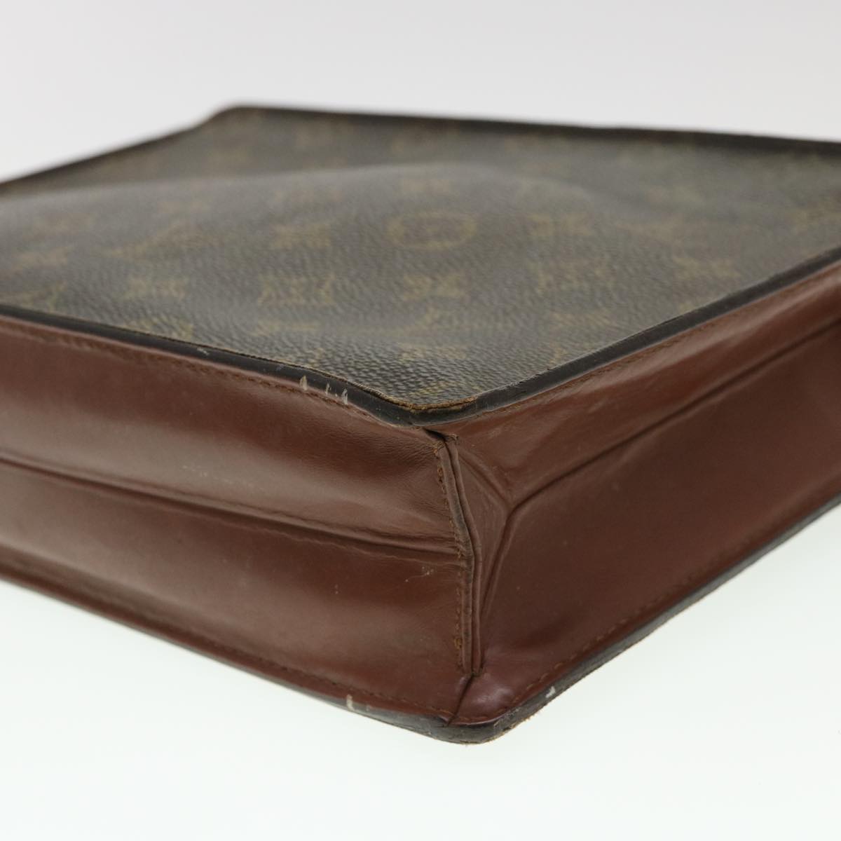 LOUIS VUITTON Monogram Pochette Homme Clutch Bag M51795 LV Auth 39559