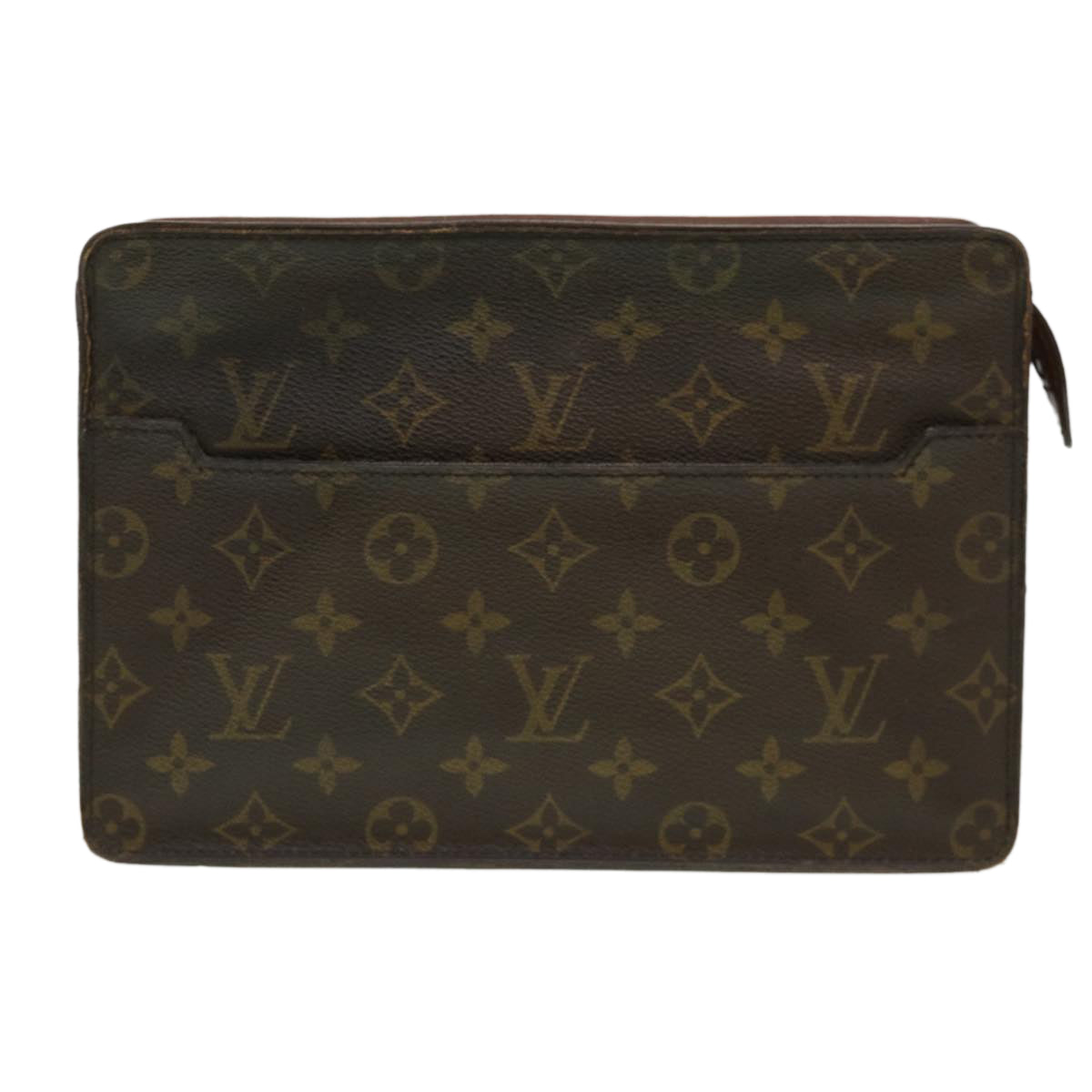 LOUIS VUITTON Monogram Pochette Homme Clutch Bag M51795 LV Auth 39559