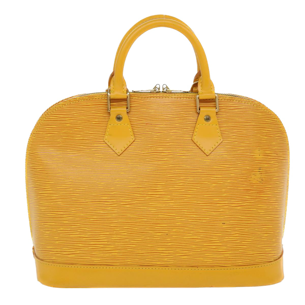 LOUIS VUITTON Epi Alma Hand Bag Tassili Yellow M52149 LV Auth 39561 - 0