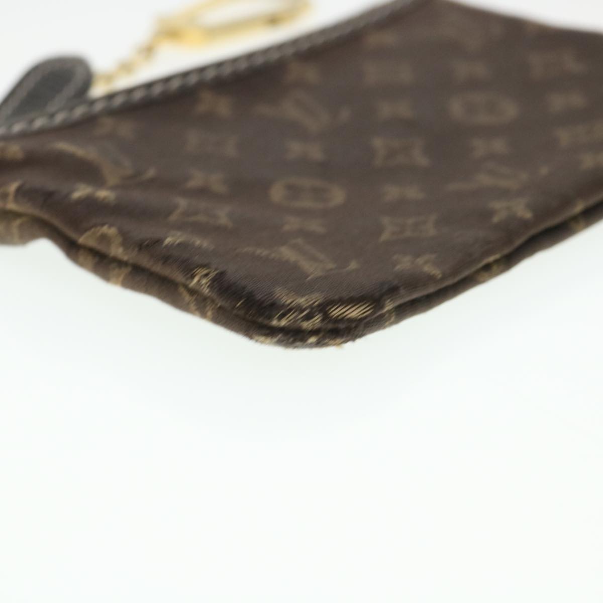 LOUIS VUITTON Monogram Idylle Pochette Cles Coin Purse Fuzan M62994 Auth 39565