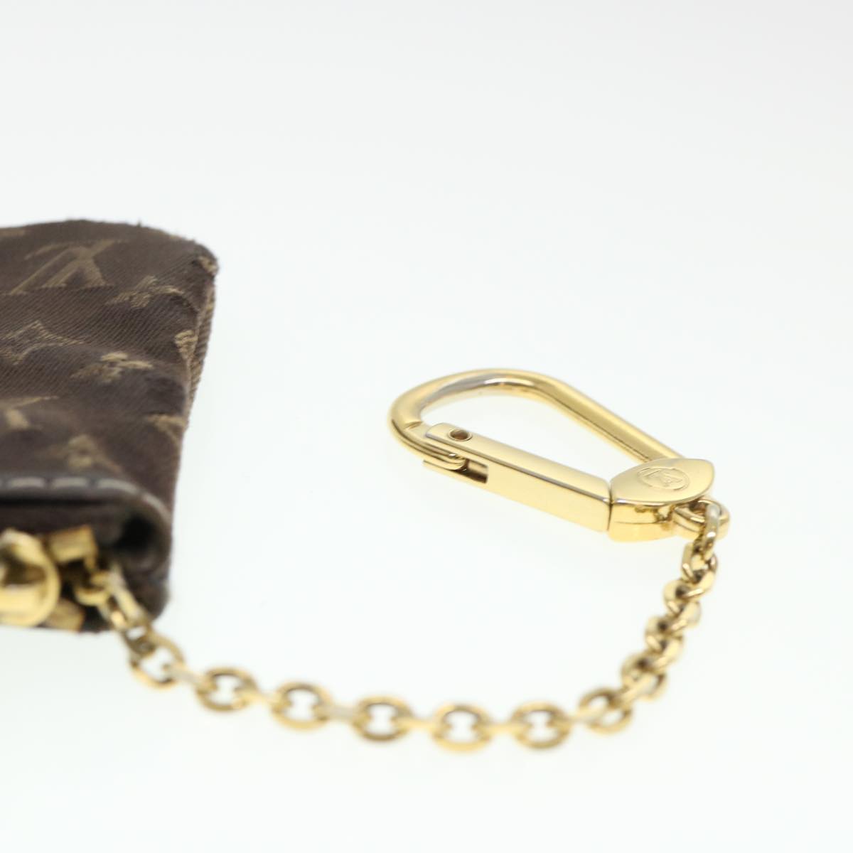 LOUIS VUITTON Monogram Idylle Pochette Cles Coin Purse Fuzan M62994 Auth 39565