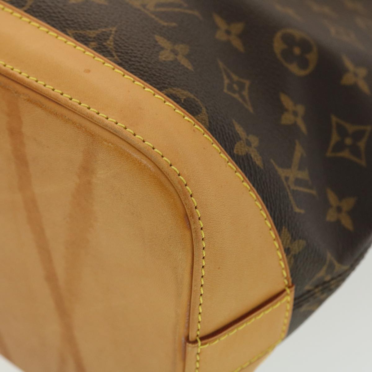 LOUIS VUITTON Monogram Lockit Hand Bag M40102 LV Auth 39582