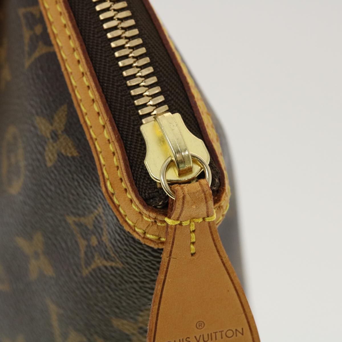 LOUIS VUITTON Monogram Lockit Hand Bag M40102 LV Auth 39582