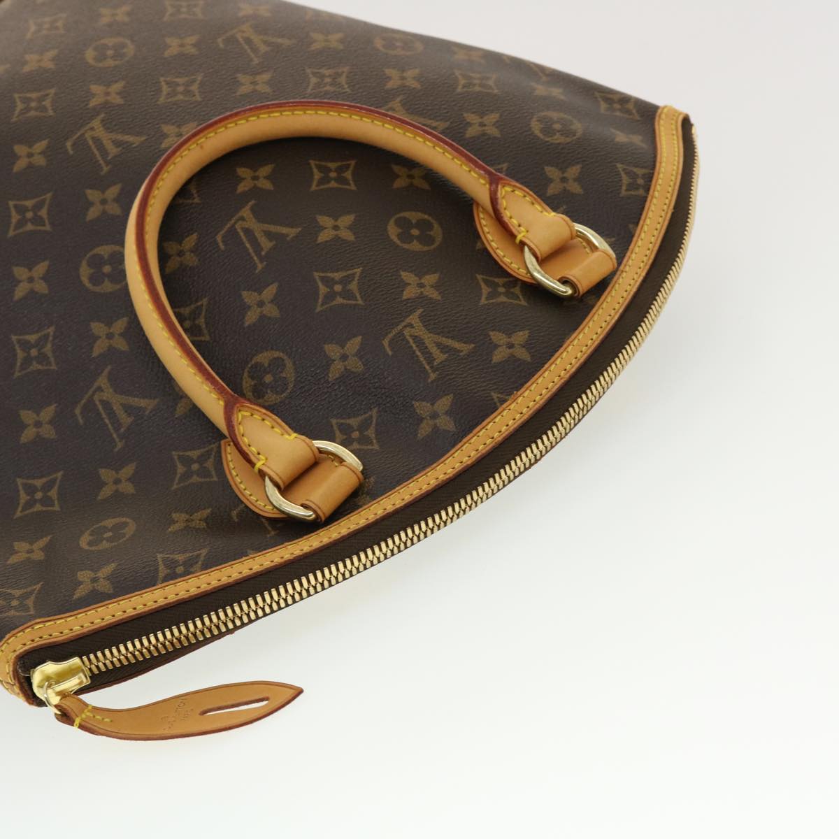 LOUIS VUITTON Monogram Lockit Hand Bag M40102 LV Auth 39582