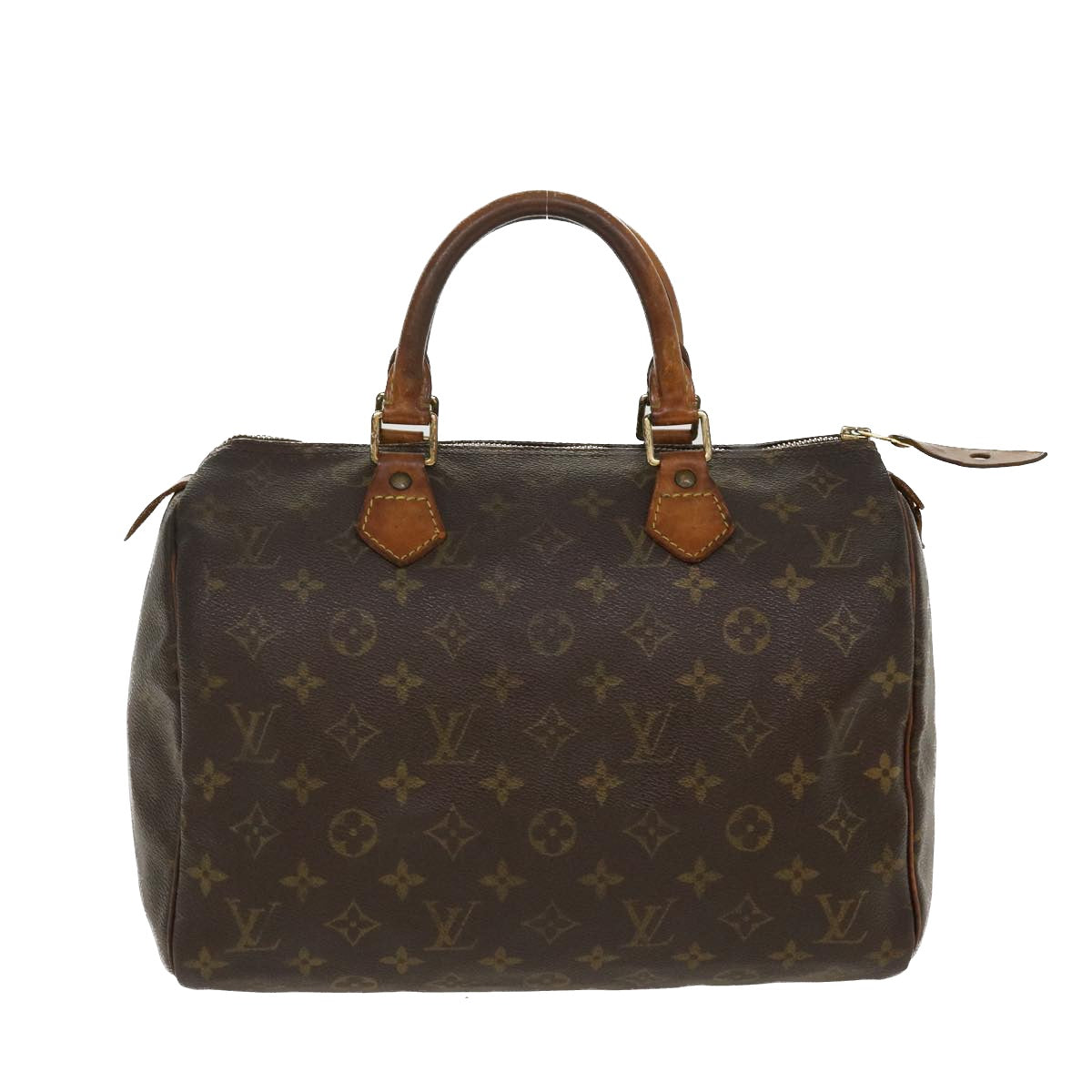 LOUIS VUITTON Monogram Speedy 30 Hand Bag M41526 LV Auth 39584