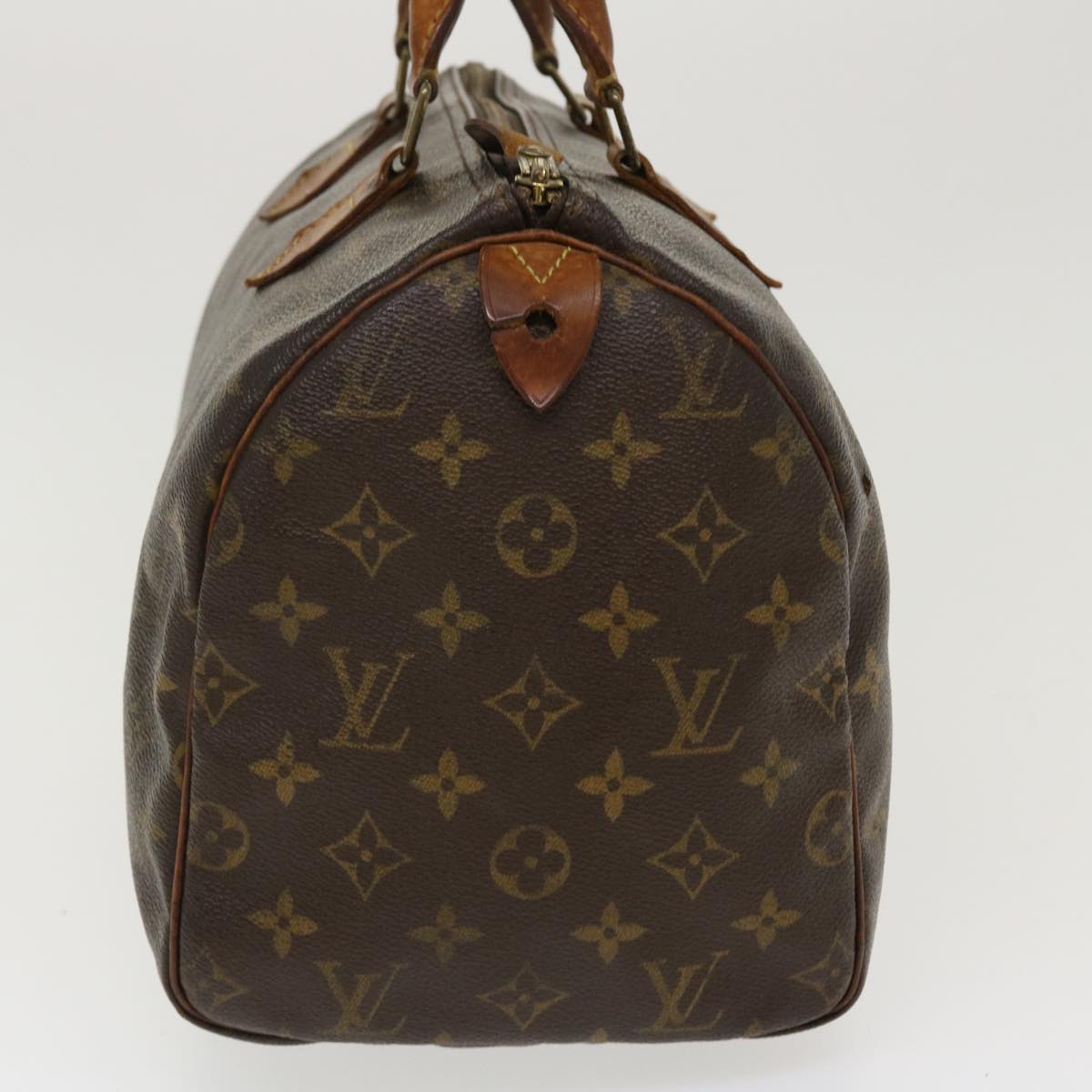 LOUIS VUITTON Monogram Speedy 30 Hand Bag M41526 LV Auth 39584