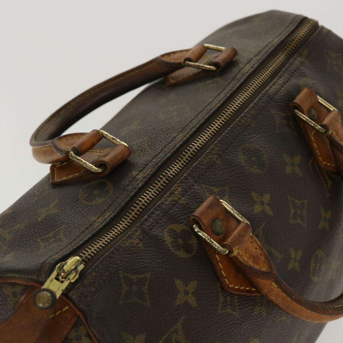 LOUIS VUITTON Monogram Speedy 30 Hand Bag M41526 LV Auth 39584