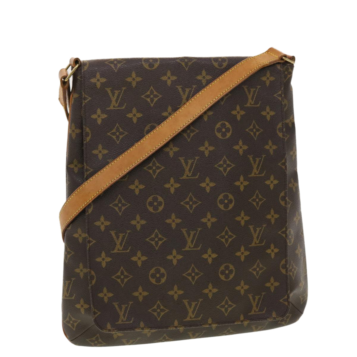 LOUIS VUITTON Monogram Musette Shoulder Bag M51256 LV Auth 39602