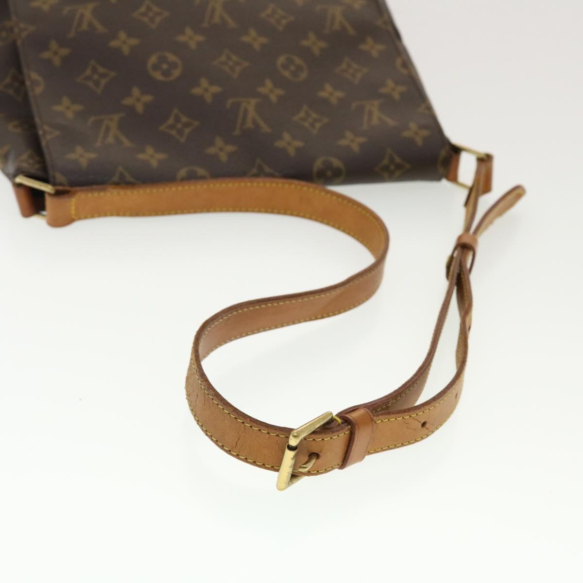 LOUIS VUITTON Monogram Musette Shoulder Bag M51256 LV Auth 39602