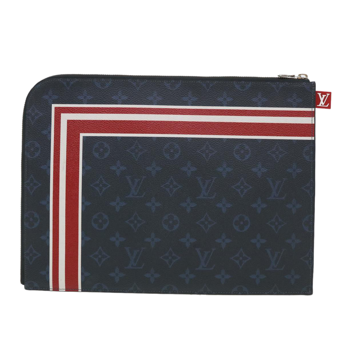 LOUIS VUITTON Monogram Cobalt Pochette Jules GM Clutch Bag M61679 LV Auth 39631A - 0