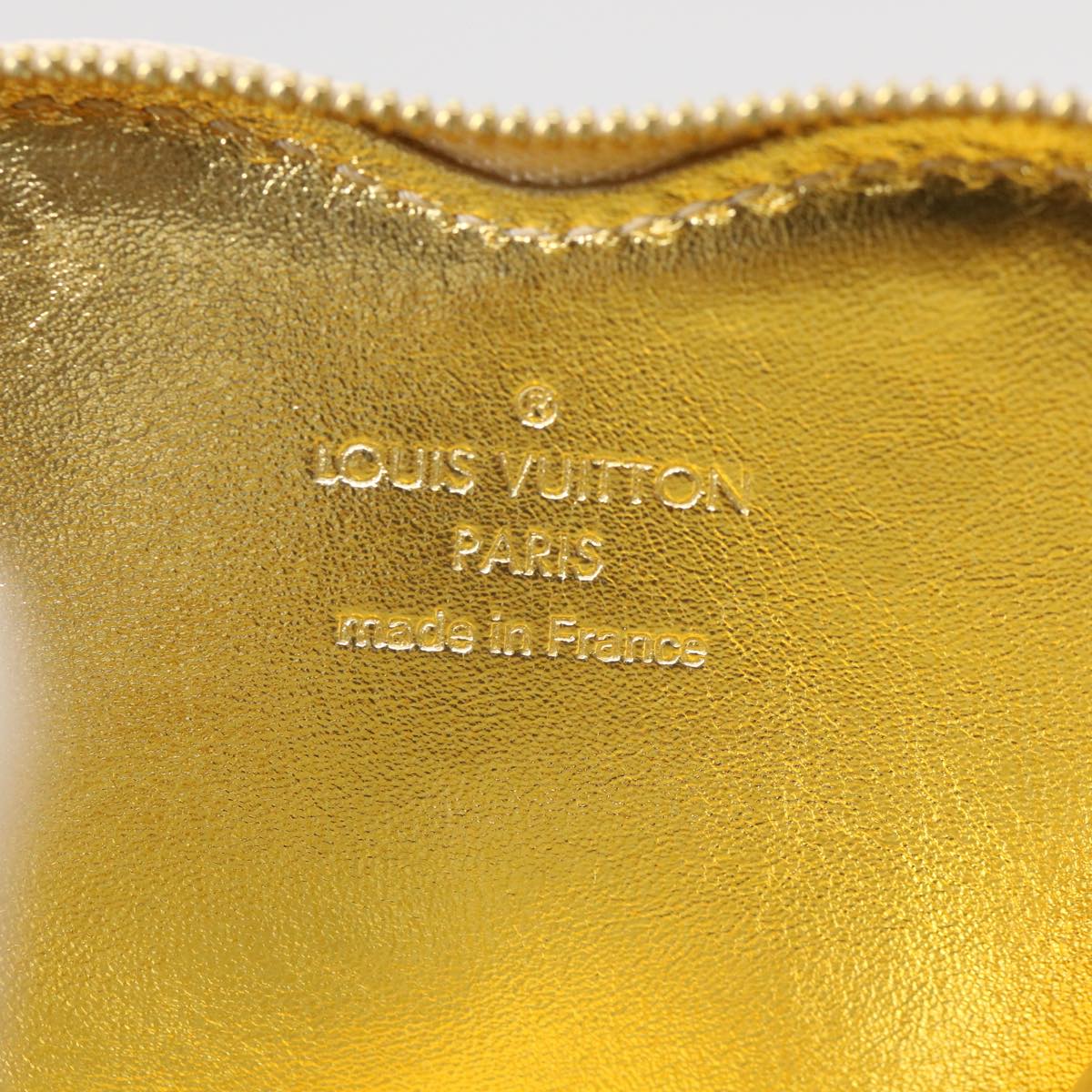 LOUIS VUITTON Monogram Miroir Porte Monnaie Coeur Coin Purse M93567 Auth 39640