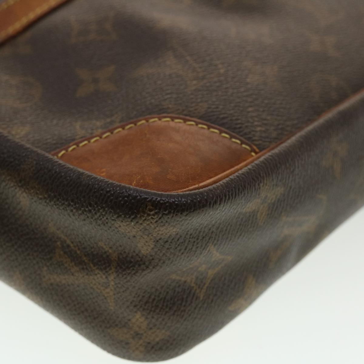 LOUIS VUITTON Monogram Compiegne 28 Clutch Bag M51845 LV Auth 39659