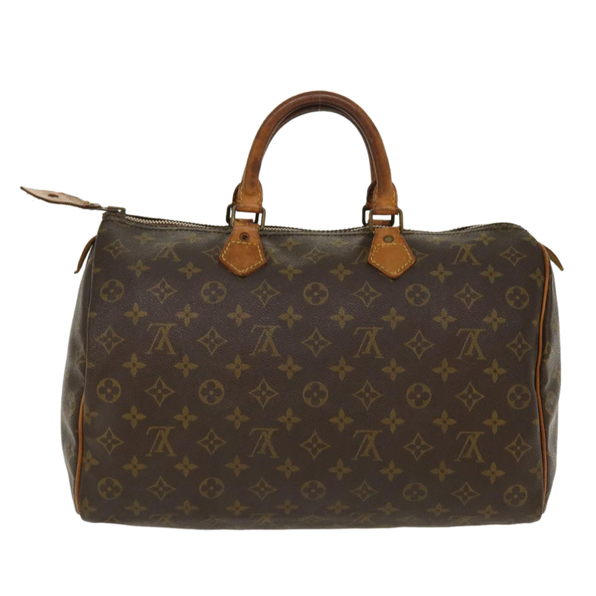 LOUIS VUITTON Monogram Speedy 35 Hand Bag M41524 LV Auth 39663 - 0