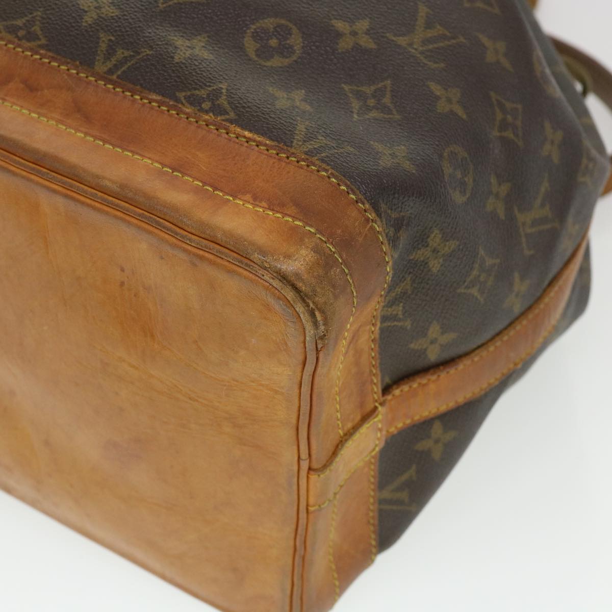 LOUIS VUITTON Monogram Noe Shoulder Bag M42224 LV Auth 39685