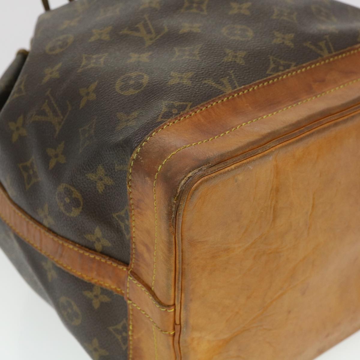 LOUIS VUITTON Monogram Noe Shoulder Bag M42224 LV Auth 39685