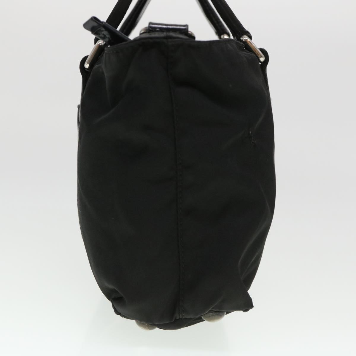 PRADA Hand Bag Nylon 2way Black Auth 39702