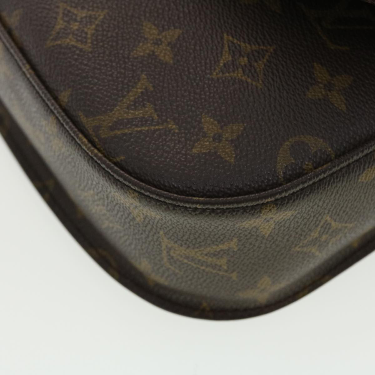 LOUIS VUITTON Monogram Saint Cloud GM Shoulder Bag M51242 LV Auth 39705