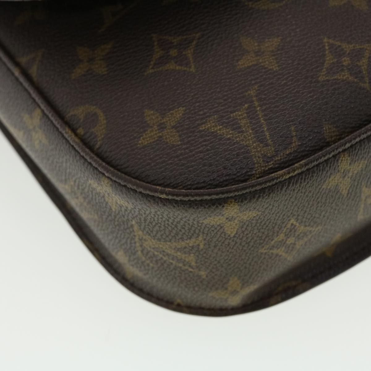 LOUIS VUITTON Monogram Saint Cloud GM Shoulder Bag M51242 LV Auth 39705